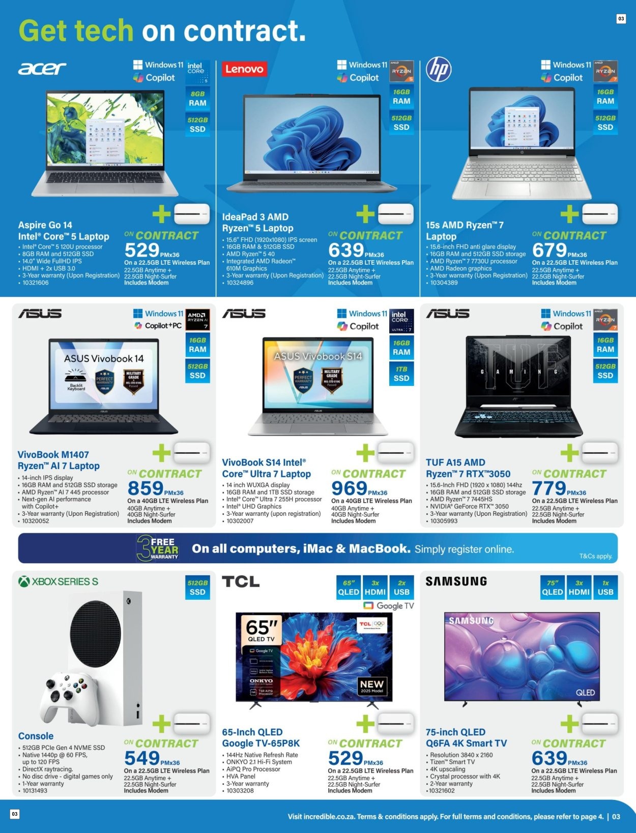 Incredible Connection Specials 07 Jun - 30 Jun - Page 3