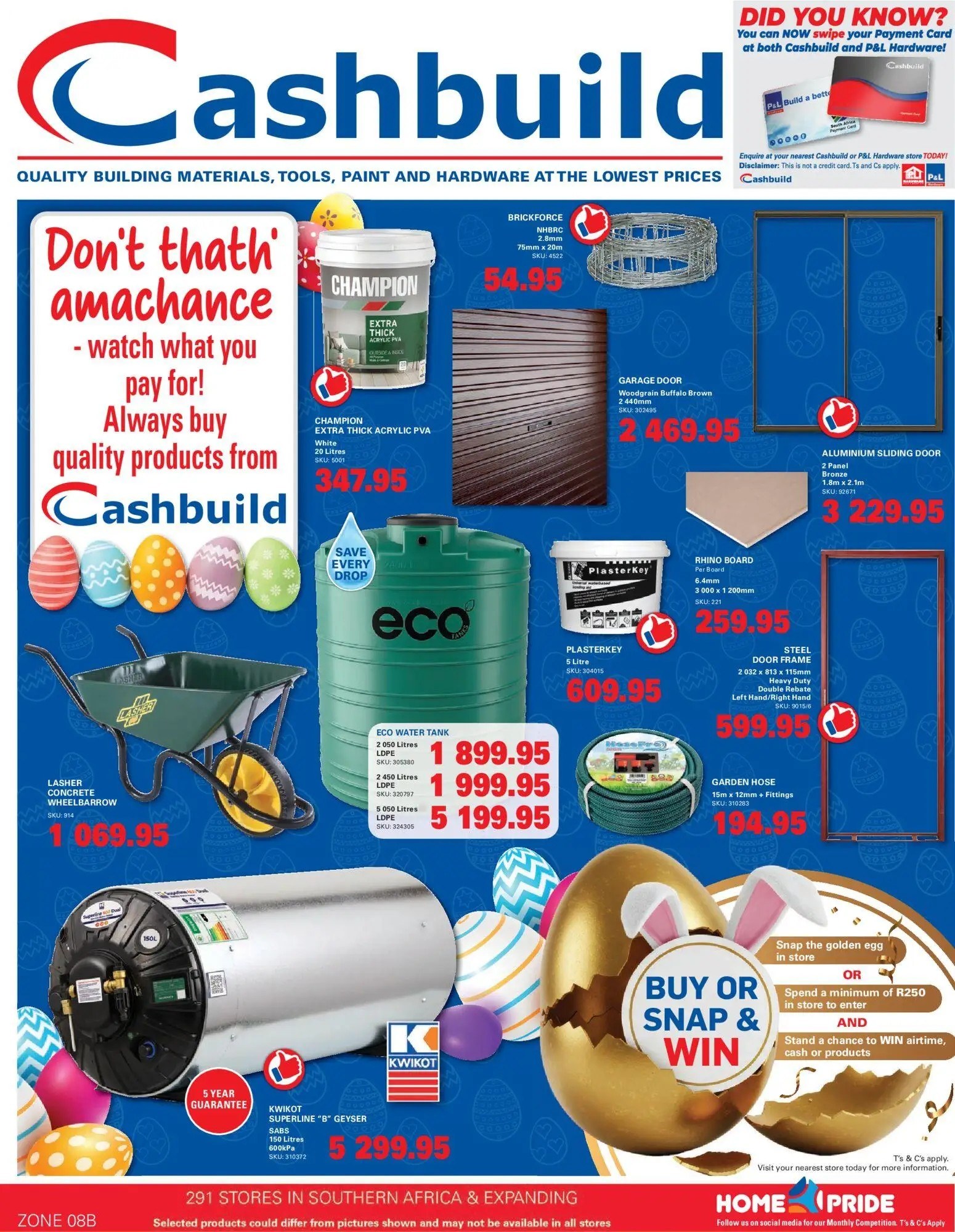 Cashbuild Specials 23 Mar - 19 Apr