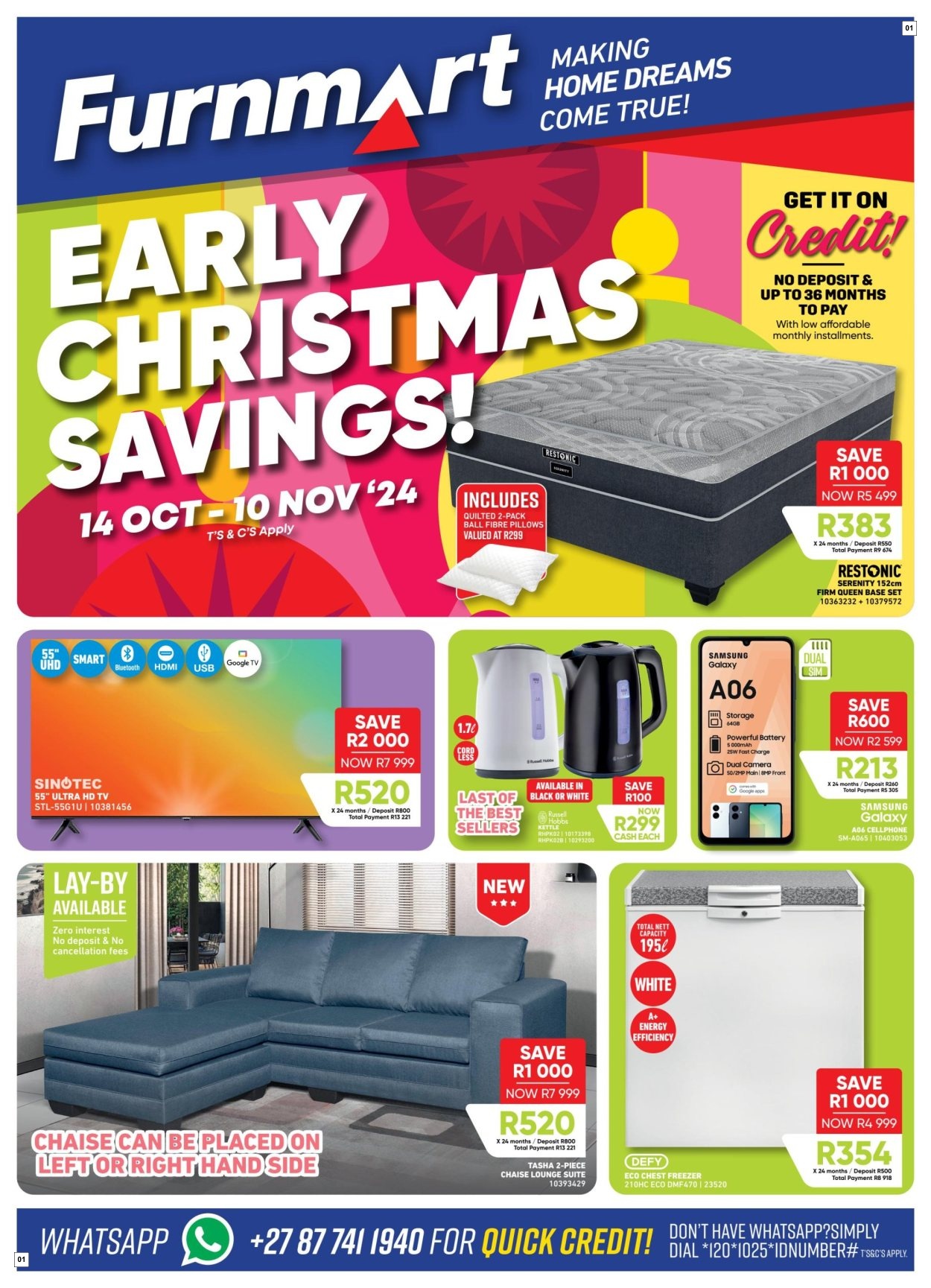 Furnmart Specials 14 Oct - 10 Nov