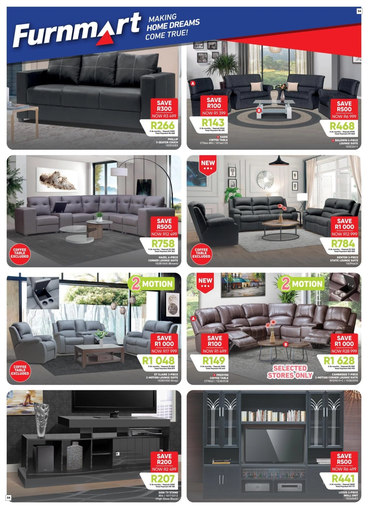 Furnmart Specials 14 Oct - 10 Nov - Page 4