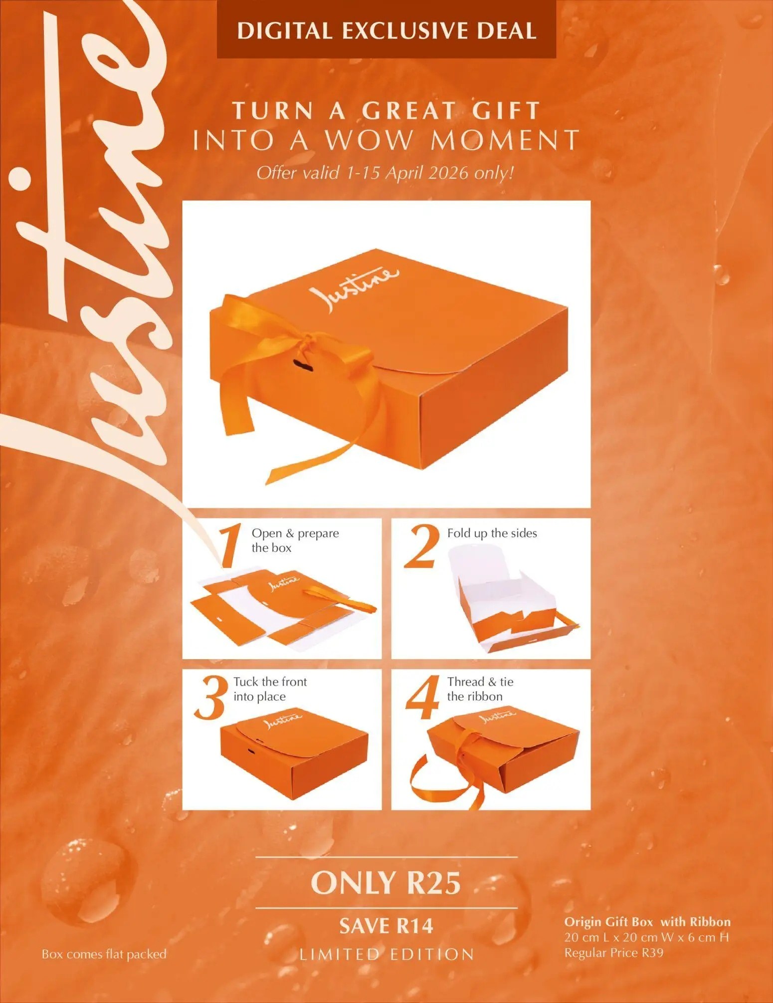 Justine Gift Box Exclusive Offer