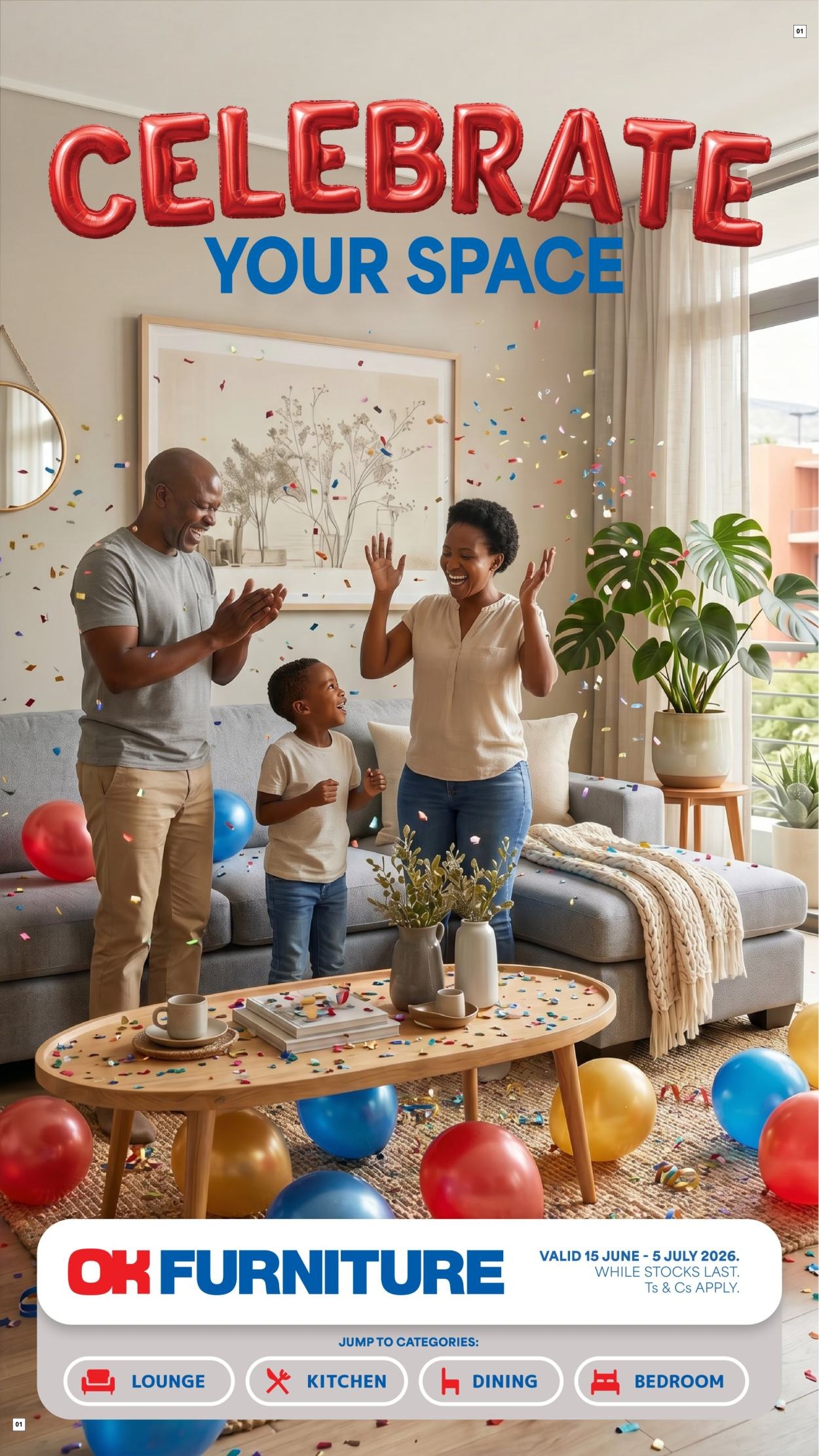 OK Furniture Specials 15 Jun - 05 Jul