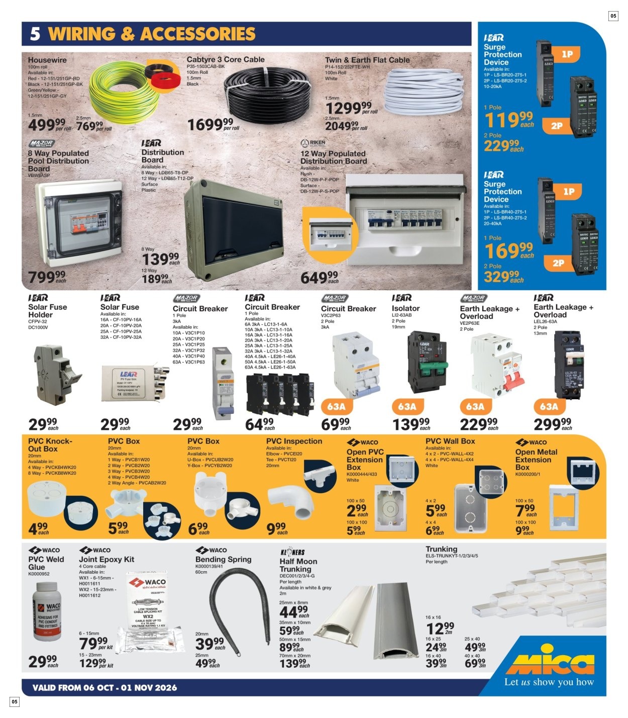 Mica Specials 06 Oct - 01 Nov - Page 5