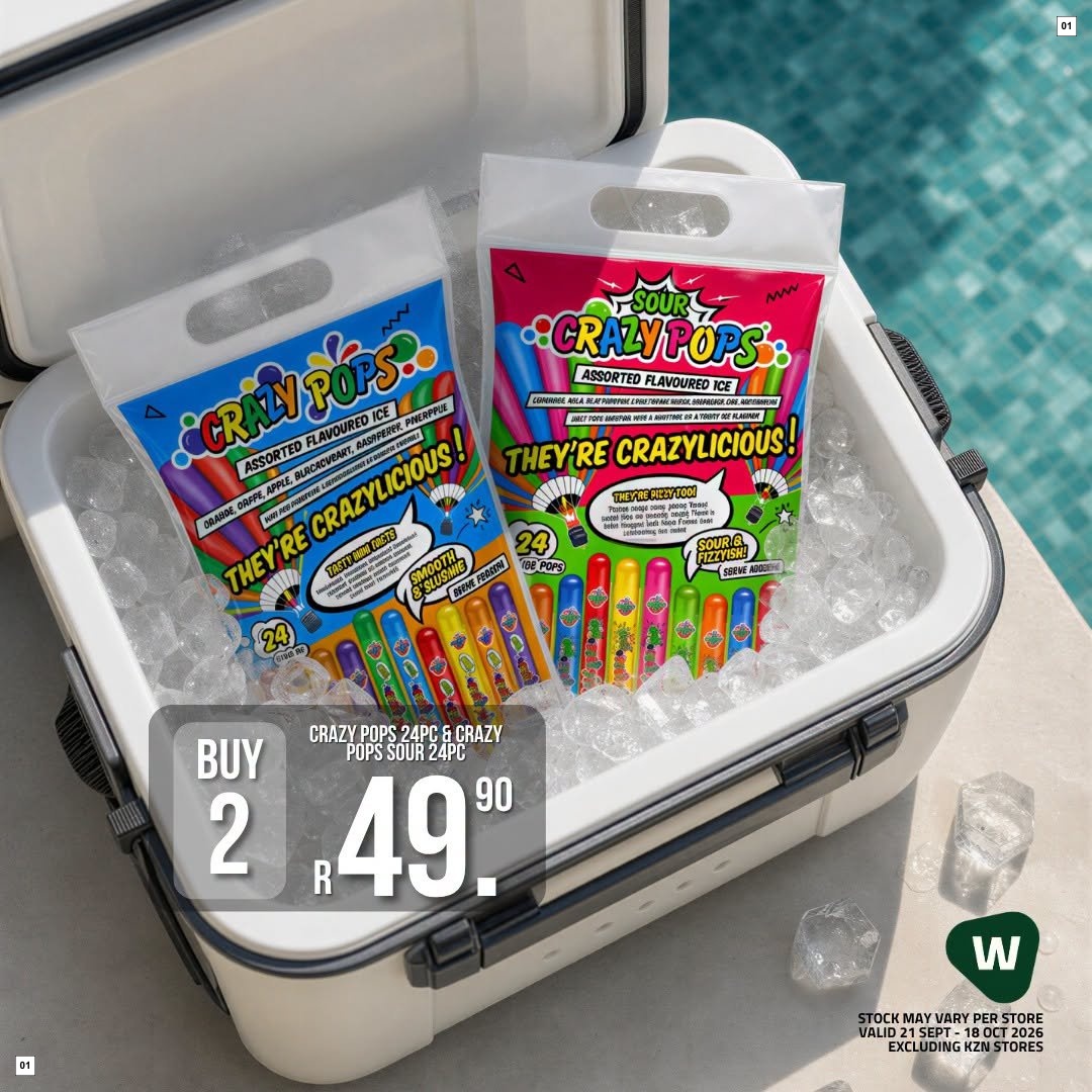 West Pack Lifestyle Specials 21 Sept - 18 Oct