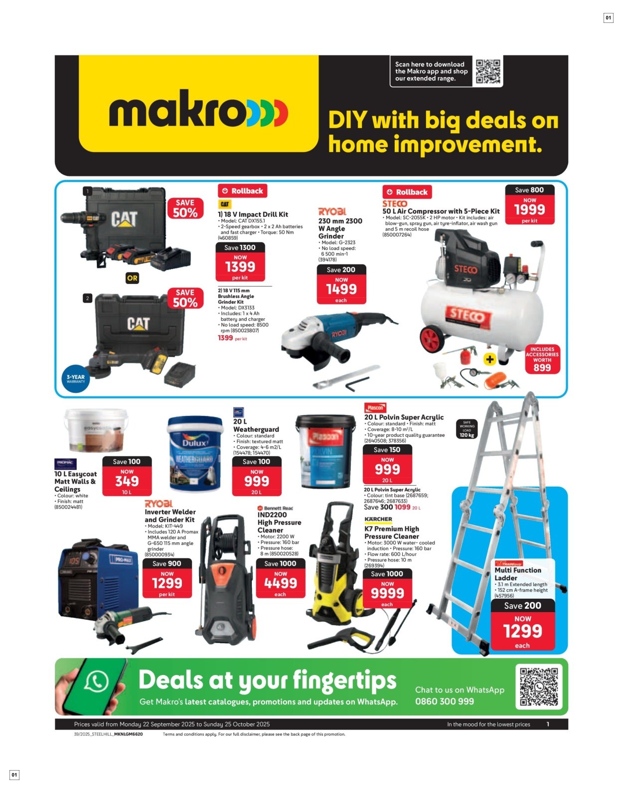 Makro Specials 22 Sept - 25 Oct