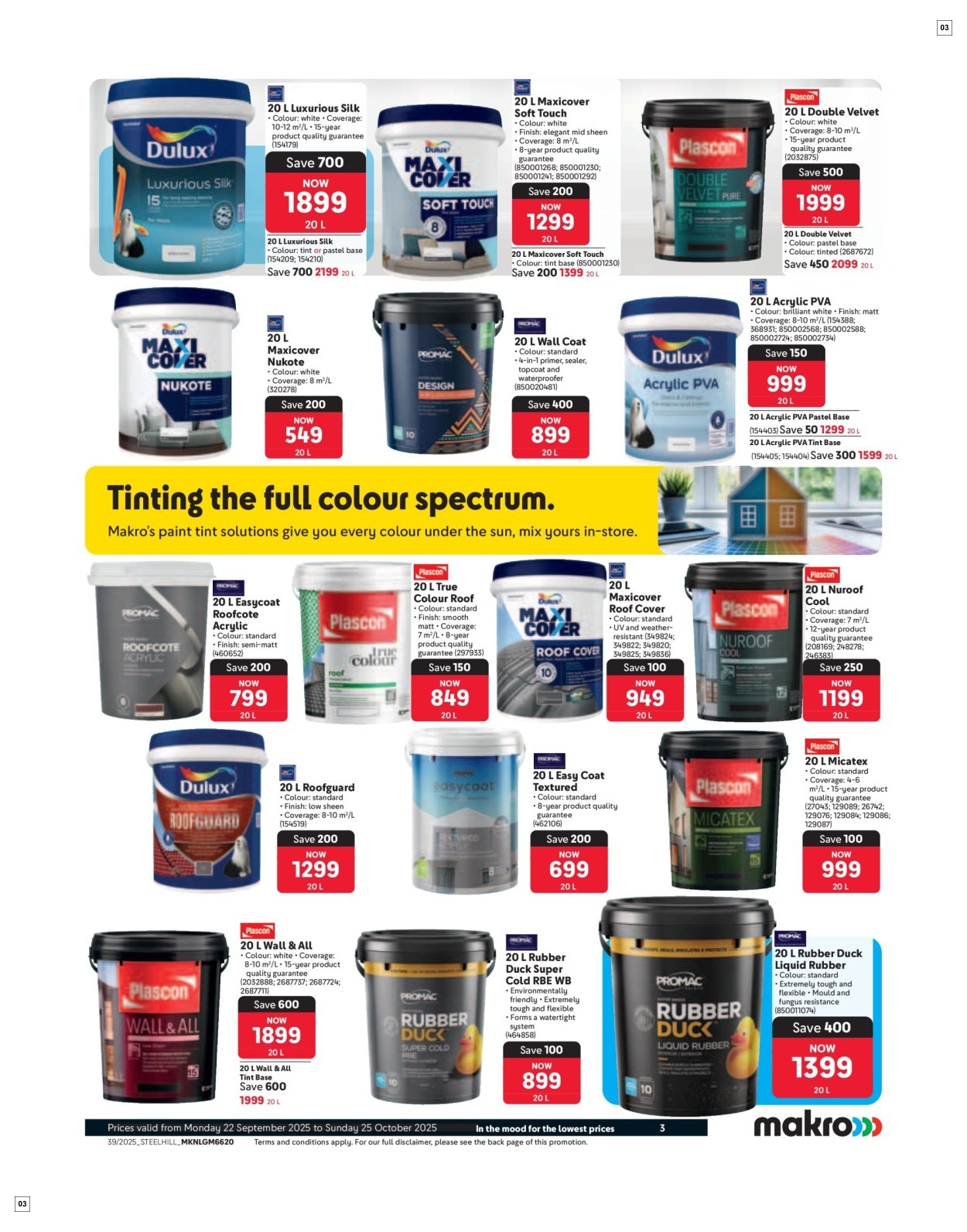 Makro Specials 22 Sept - 25 Oct - Page 3