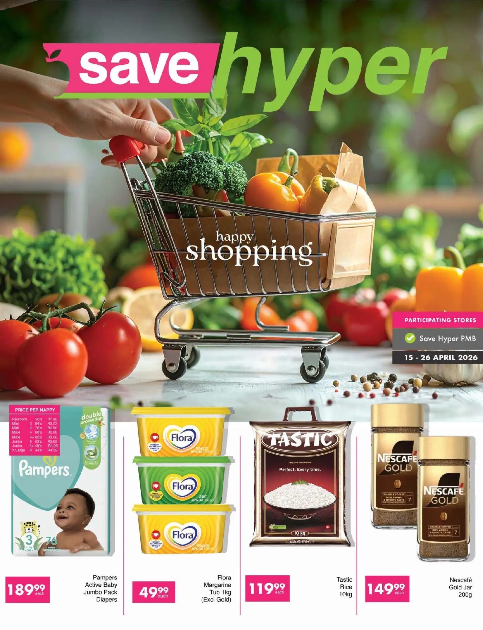 Save Specials 15 Apr - 26 Apr