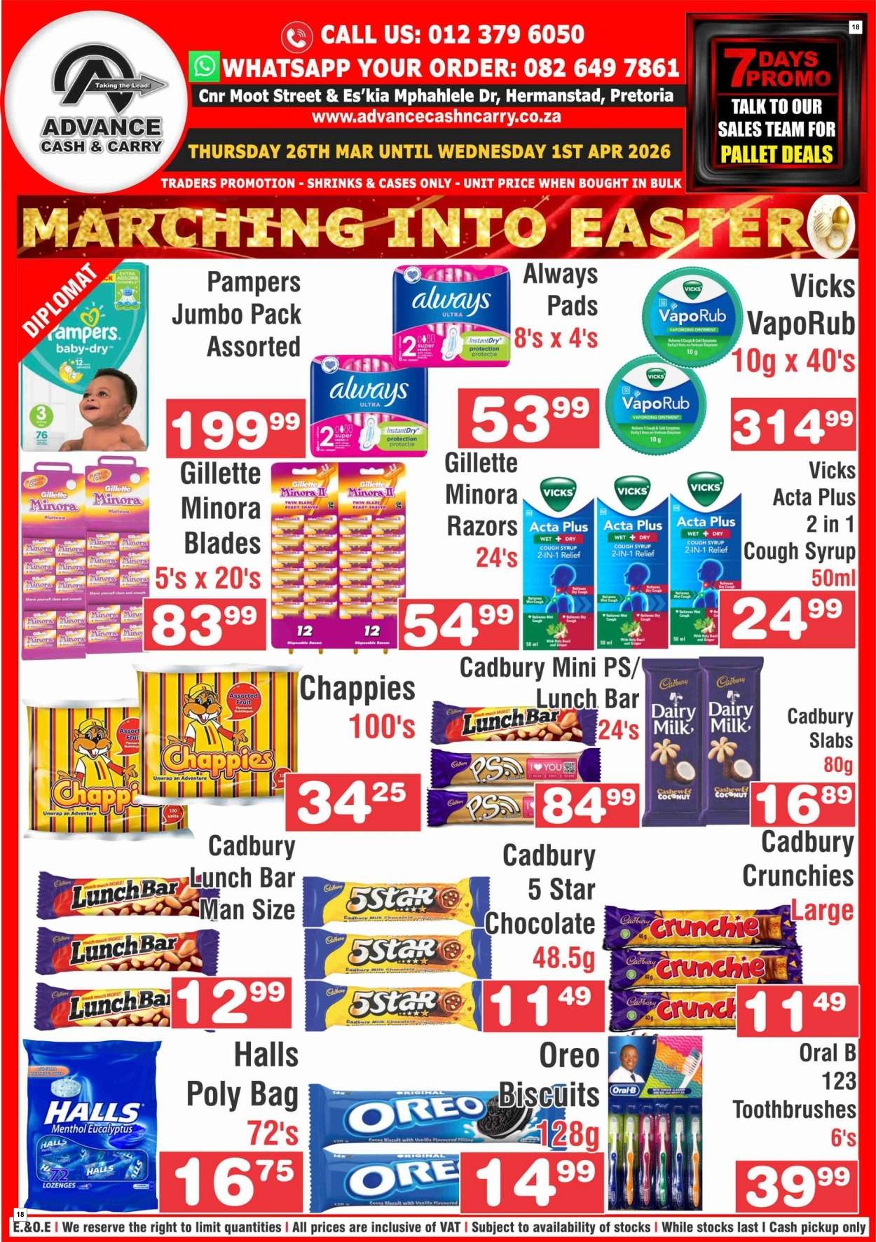 Advance Cash & Carry Catalogue - Marching in - Page 18
