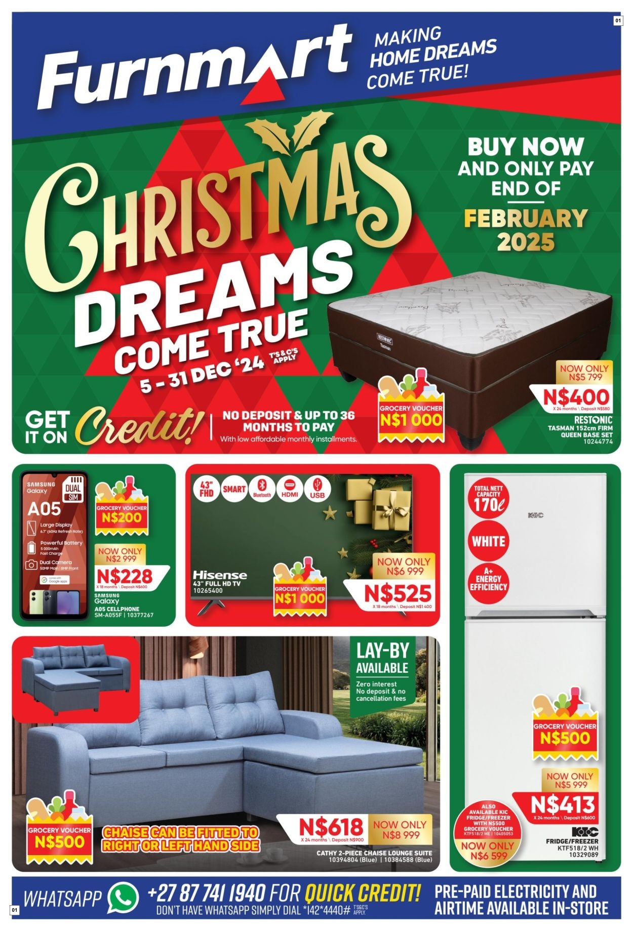Furnmart Specials 05 Dec - 31 Dec