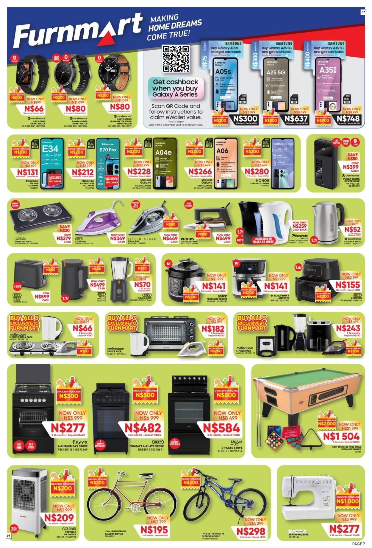 Furnmart Specials 05 Dec - 31 Dec - Page 7