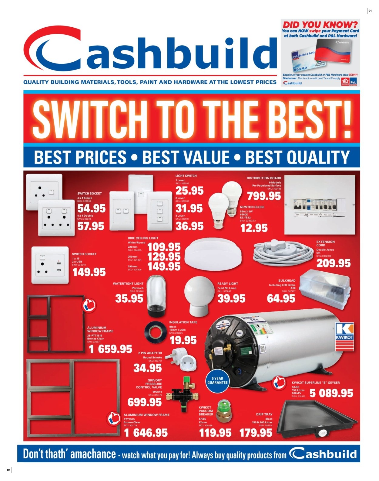 Cashbuild Latest Catalogue