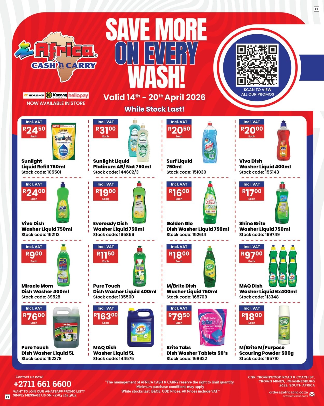 Africa Cash & Carry Catalogue - Weekly Promo