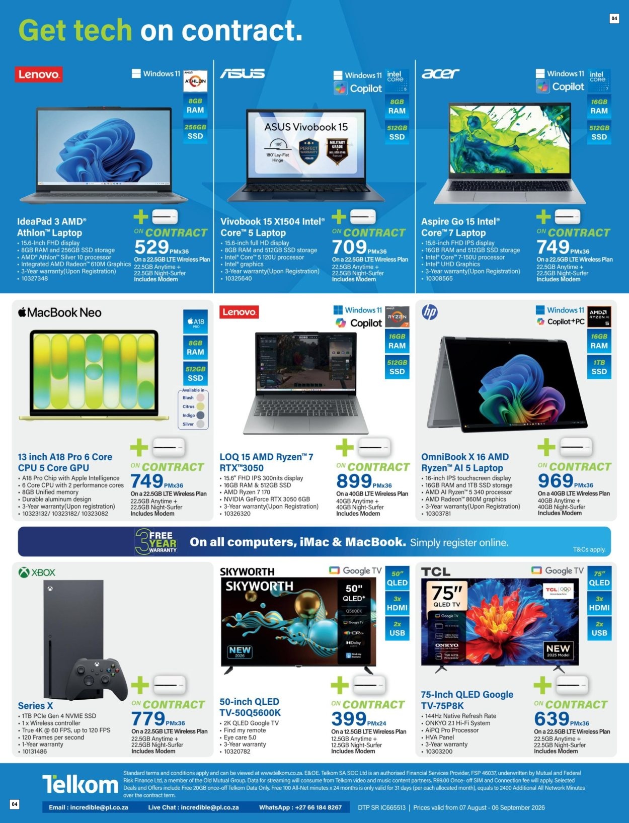 Incredible Connection Specials 07 Aug - 06 Sept - Page 4