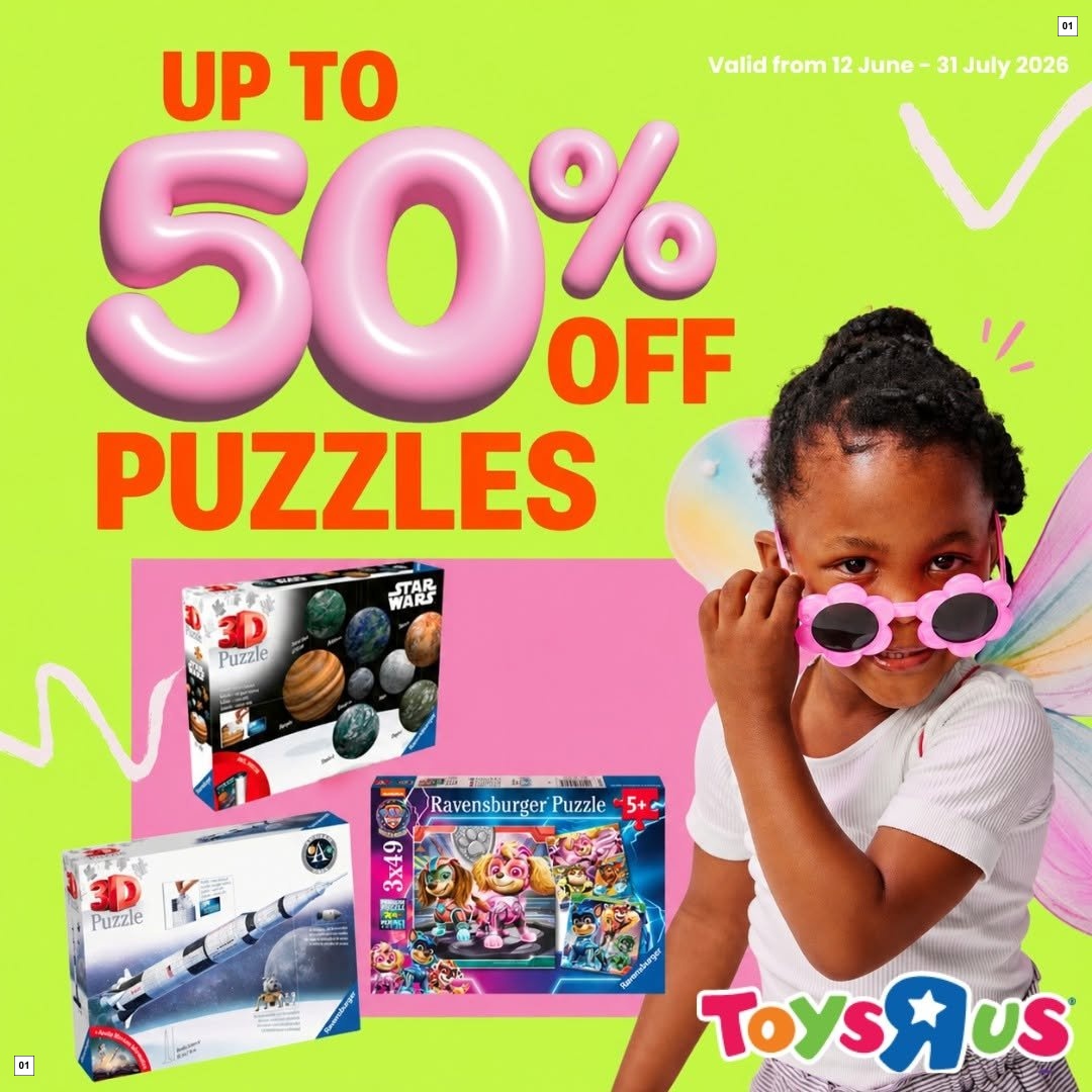 Toys R Us Specials 12 Jun - 31 Jul