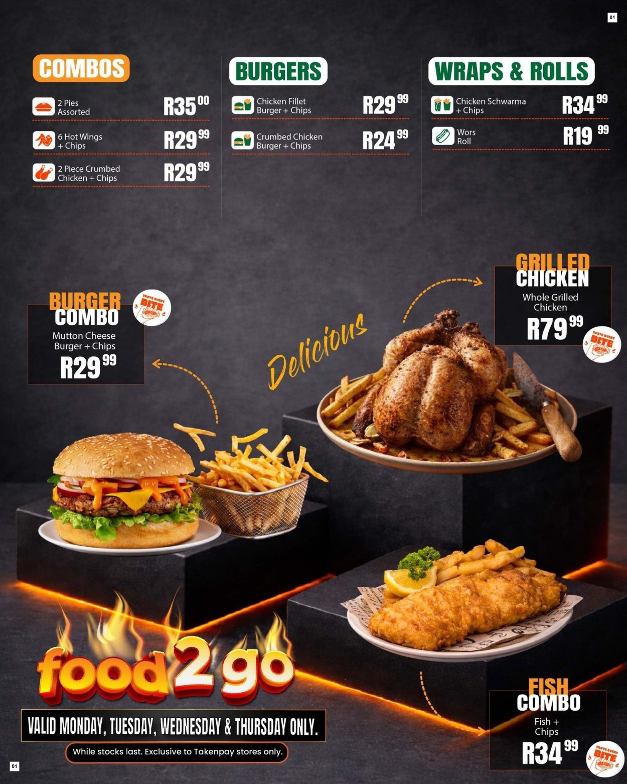 Take N Pay Specials 09 Mar - 12 Mar