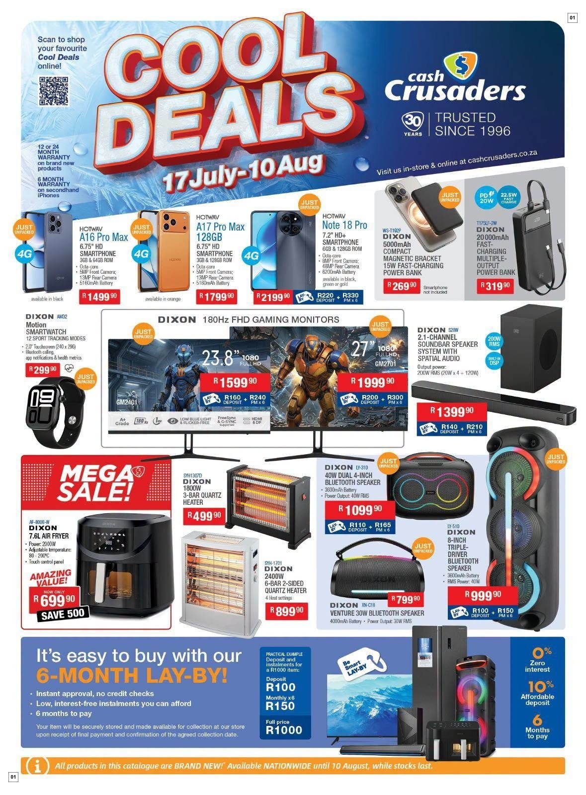Cash Crusaders Latest Catalogue