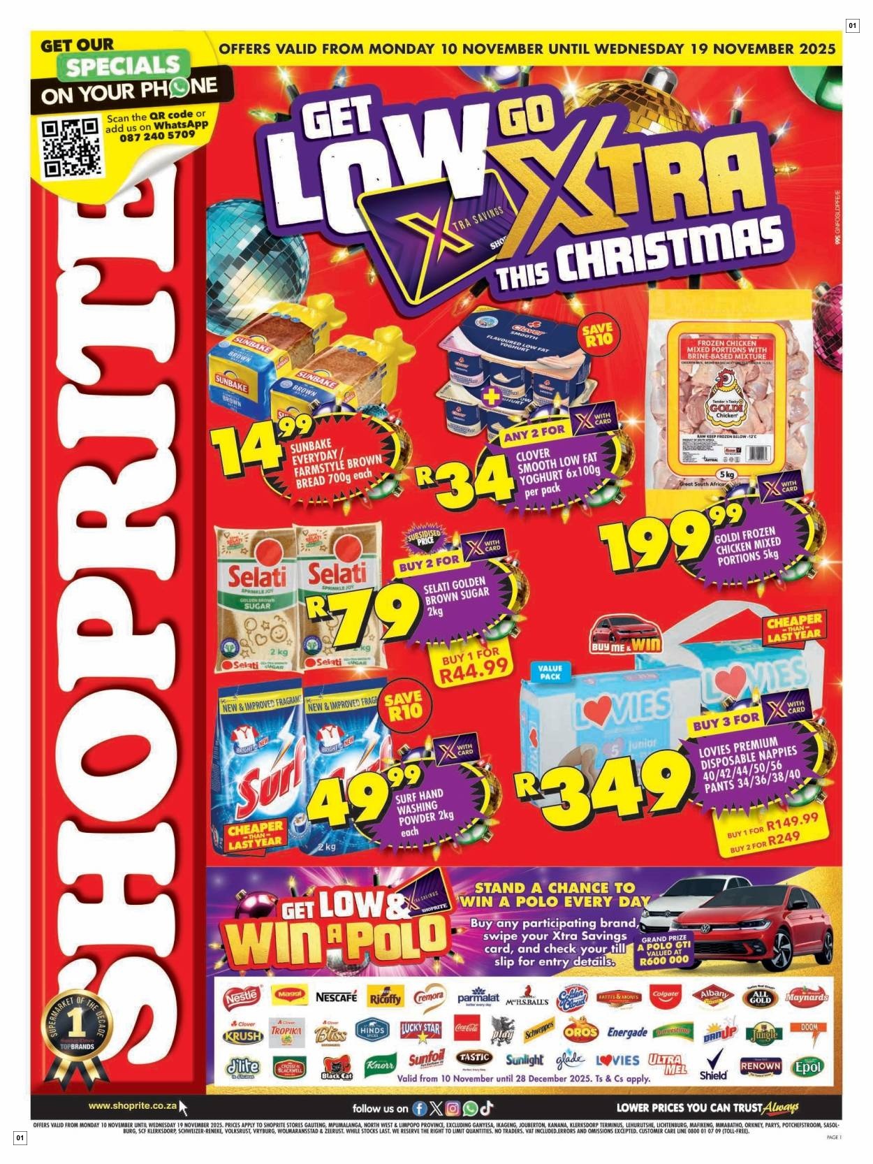 Shoprite Christmas Savings Gauteng