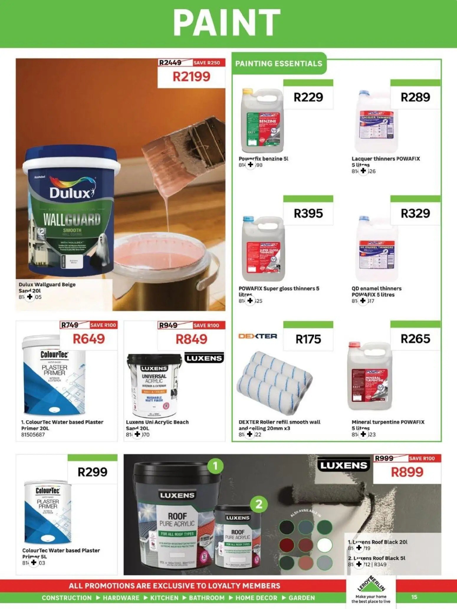 Leroy Merlin Specials 03 Apr - 26 Apr - Page 15