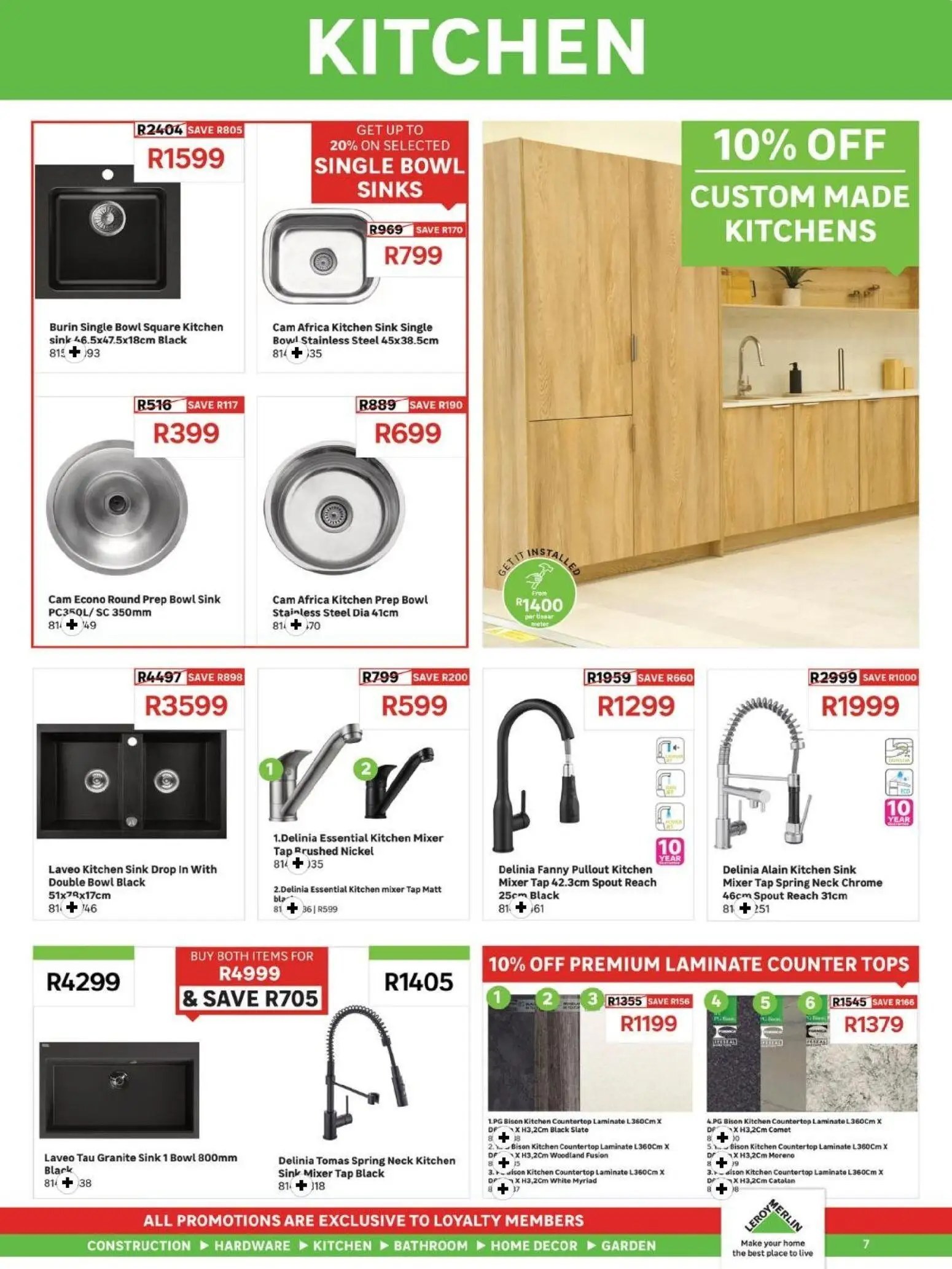 Leroy Merlin Specials 03 Apr - 26 Apr - Page 7