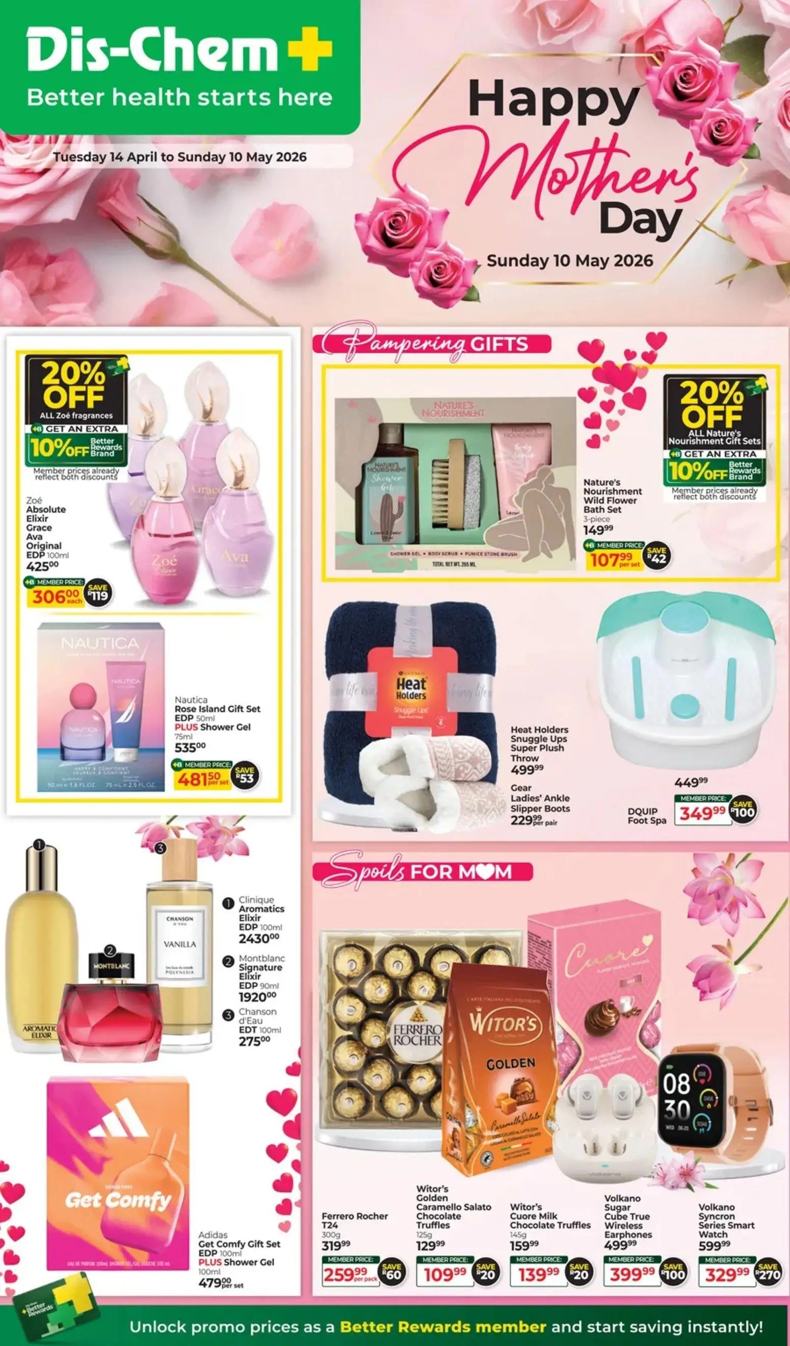 Dis Chem Mothers Day Specials