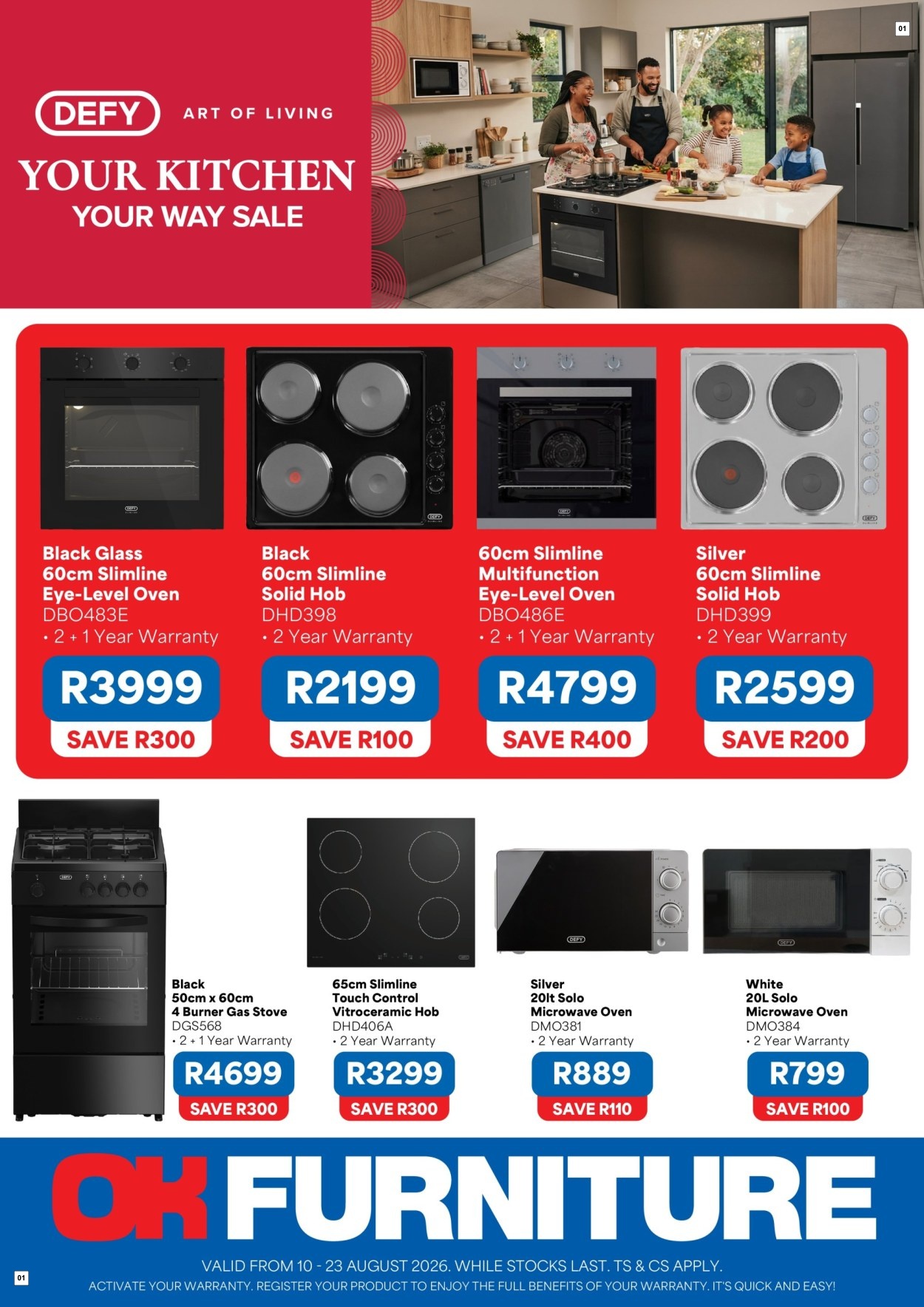 OK Furniture Specials 10 Aug - 23 Aug