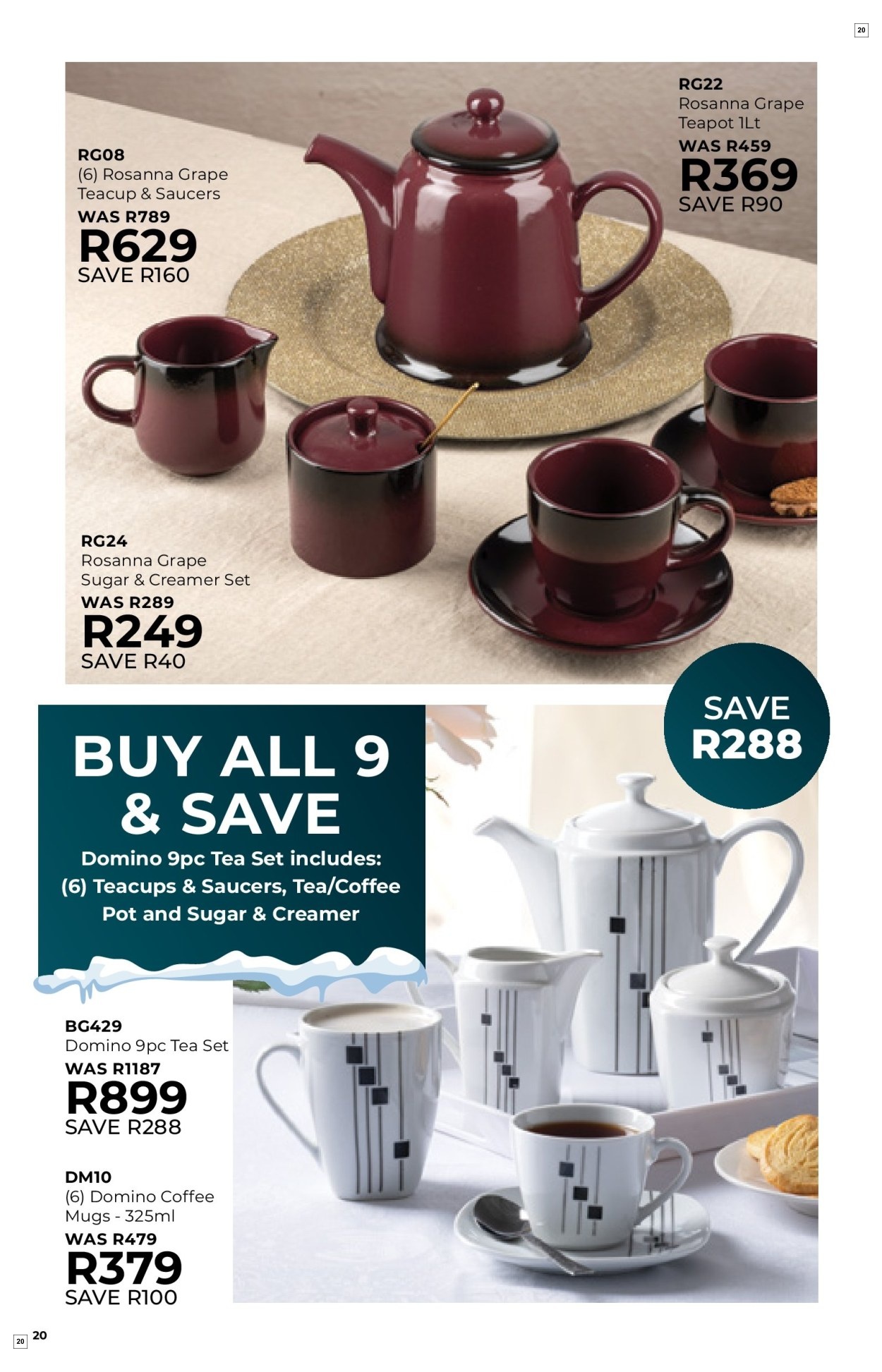 Table Charm Direct Specials 01 Jul - 31 Jul - Page 20