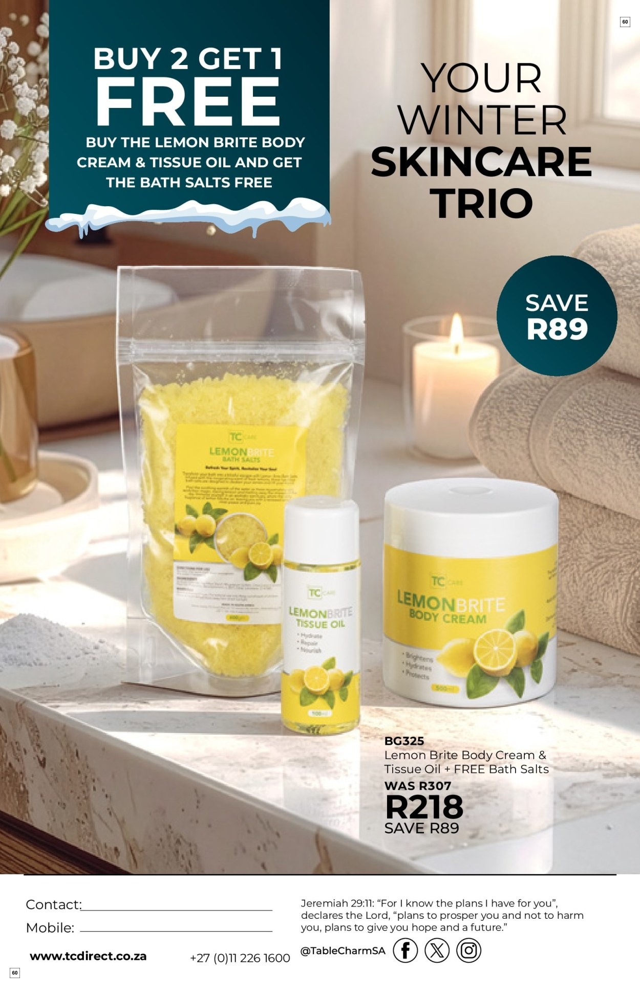 Table Charm Direct Specials 01 Jul - 31 Jul - Page 60