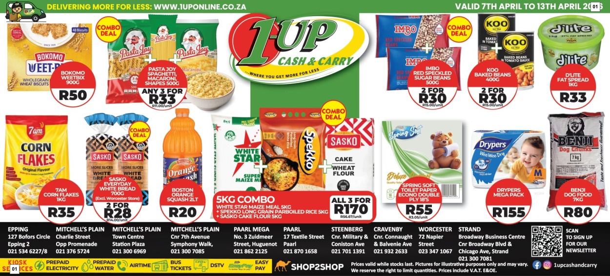 1up Cash & Carry Catalogue