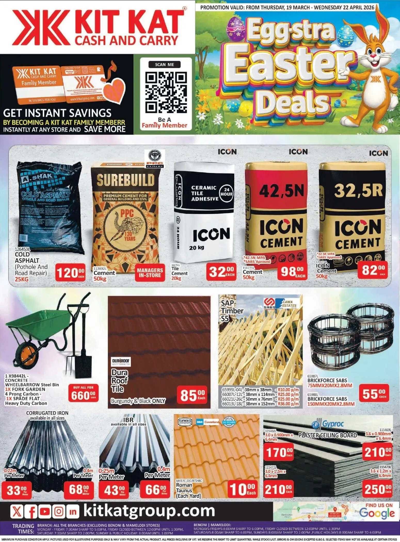 Kit Kat Cash Carry Buildmart Egg Star Easter Deals