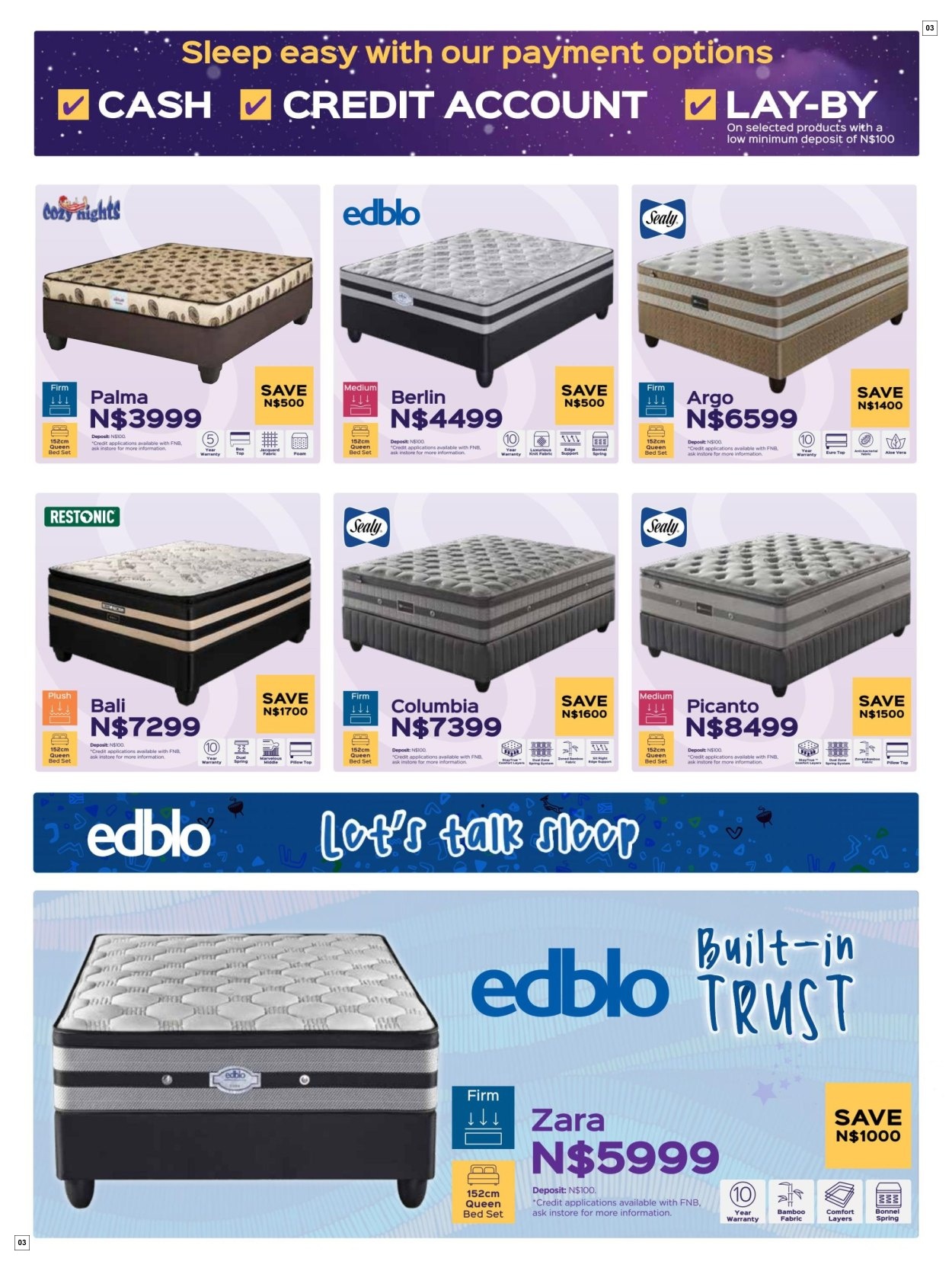 Sleepmasters Specials 11 Nov - 02 Dec - Page 3