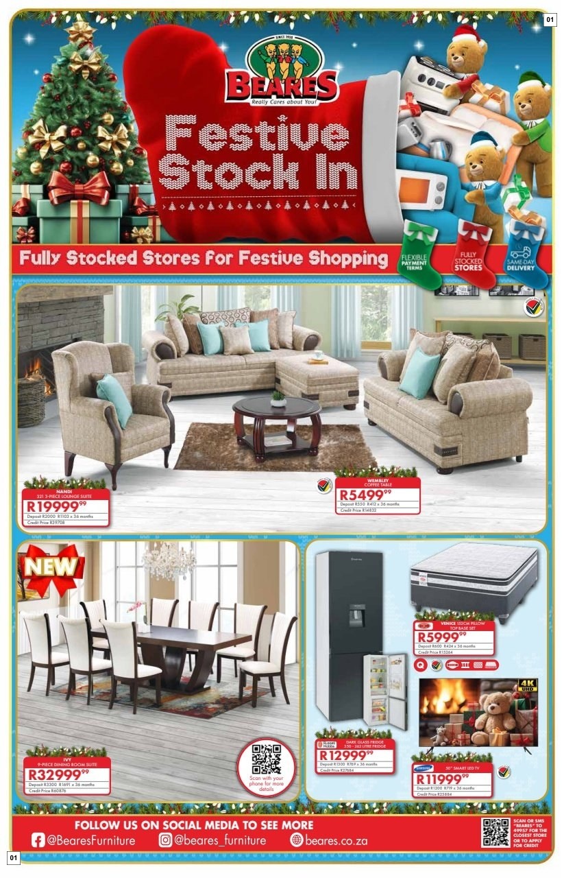 Beares Specials 11 Nov - 08 Dec