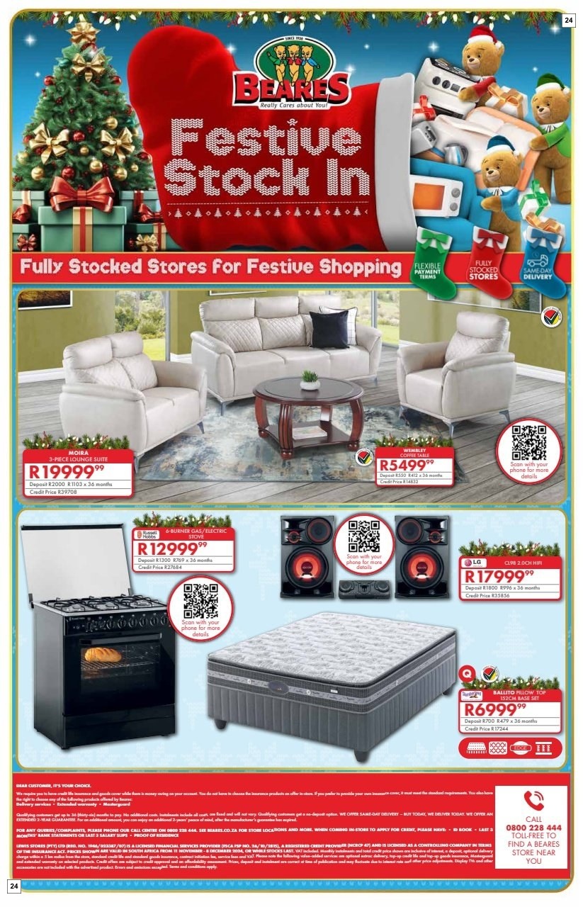 Beares Specials 11 Nov - 08 Dec - Page 24