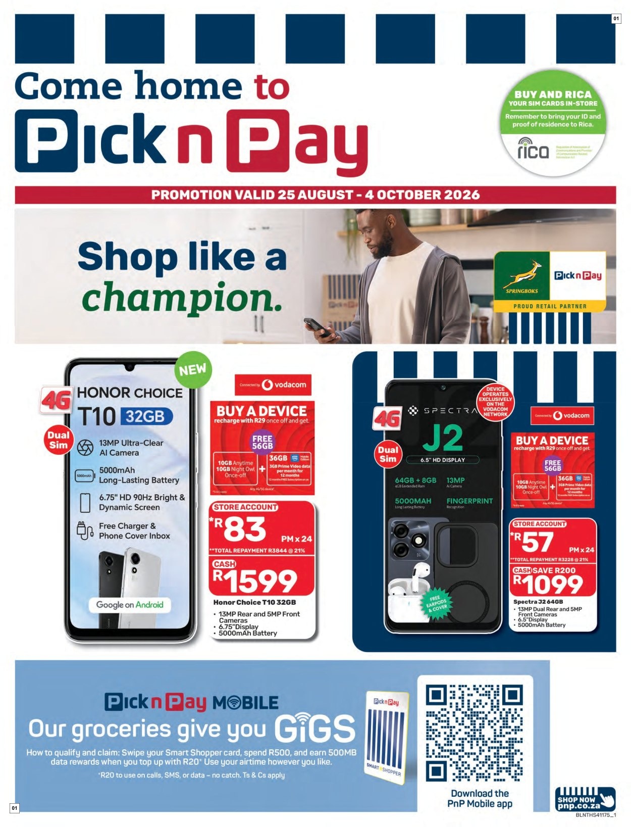 Pick n Pay specials