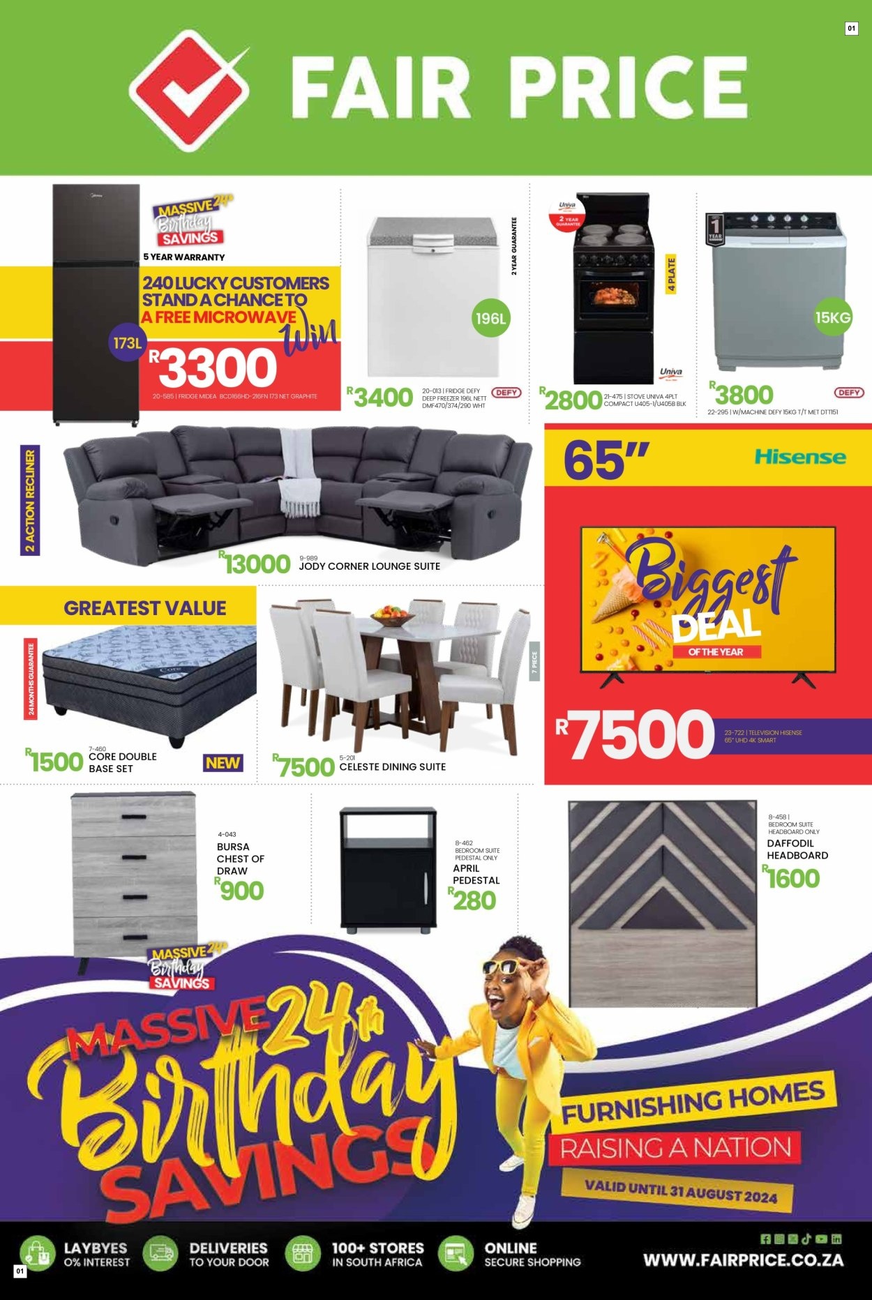 Fair Price Specials 01 Aug - 31 Aug