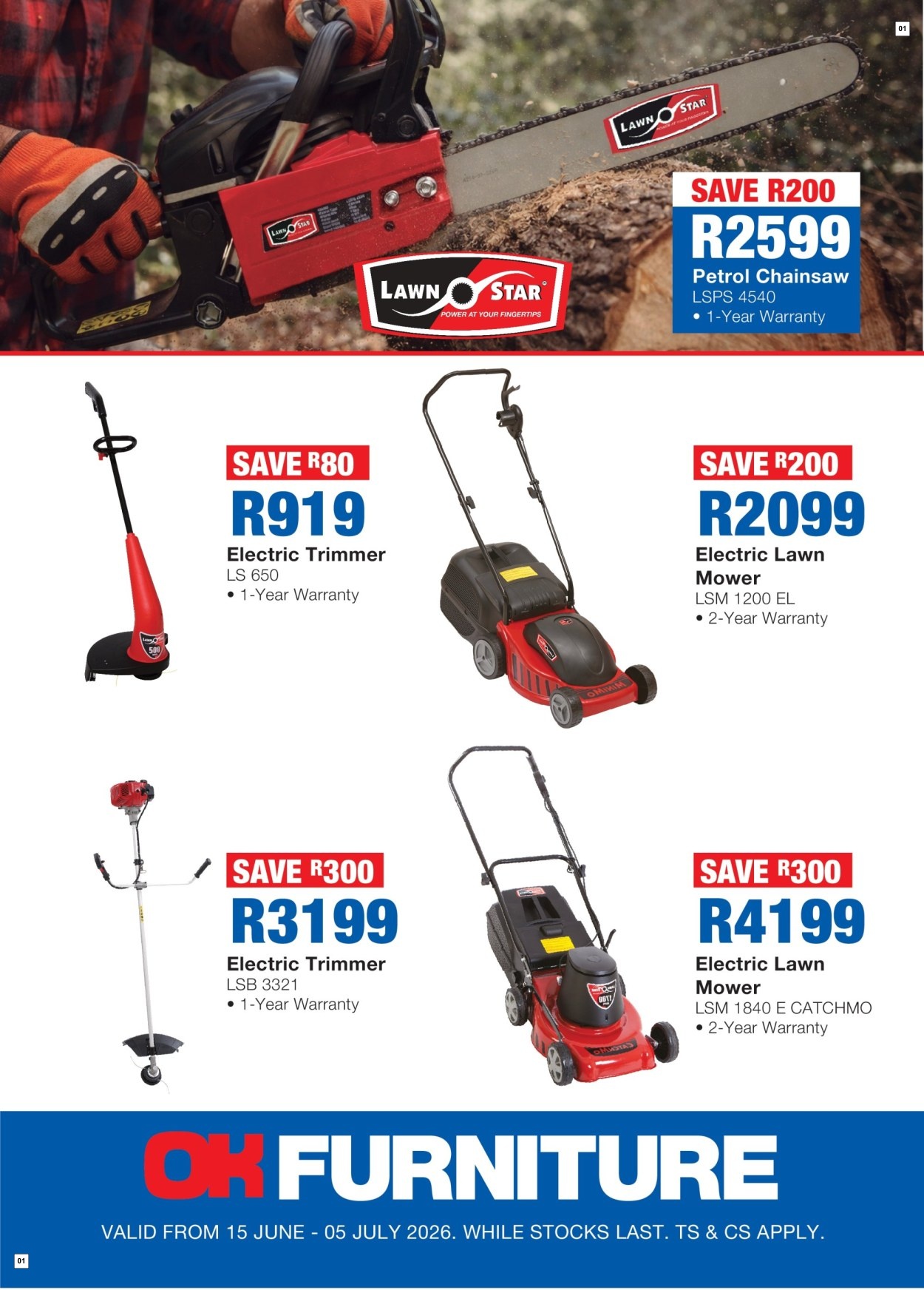 OK Furniture Specials 15 Jun - 05 Jul