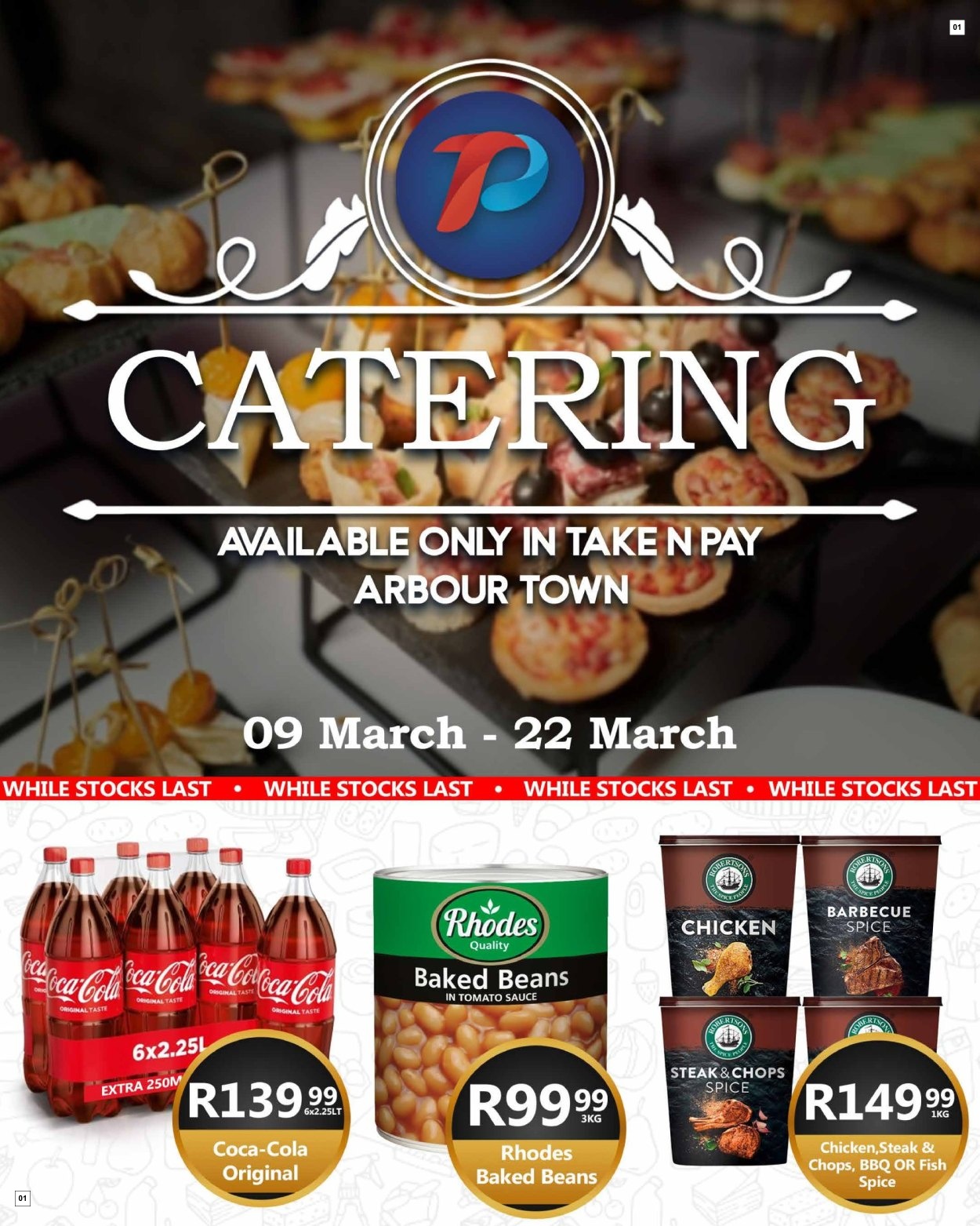 Take N Pay Specials 09 Mar - 22 Mar