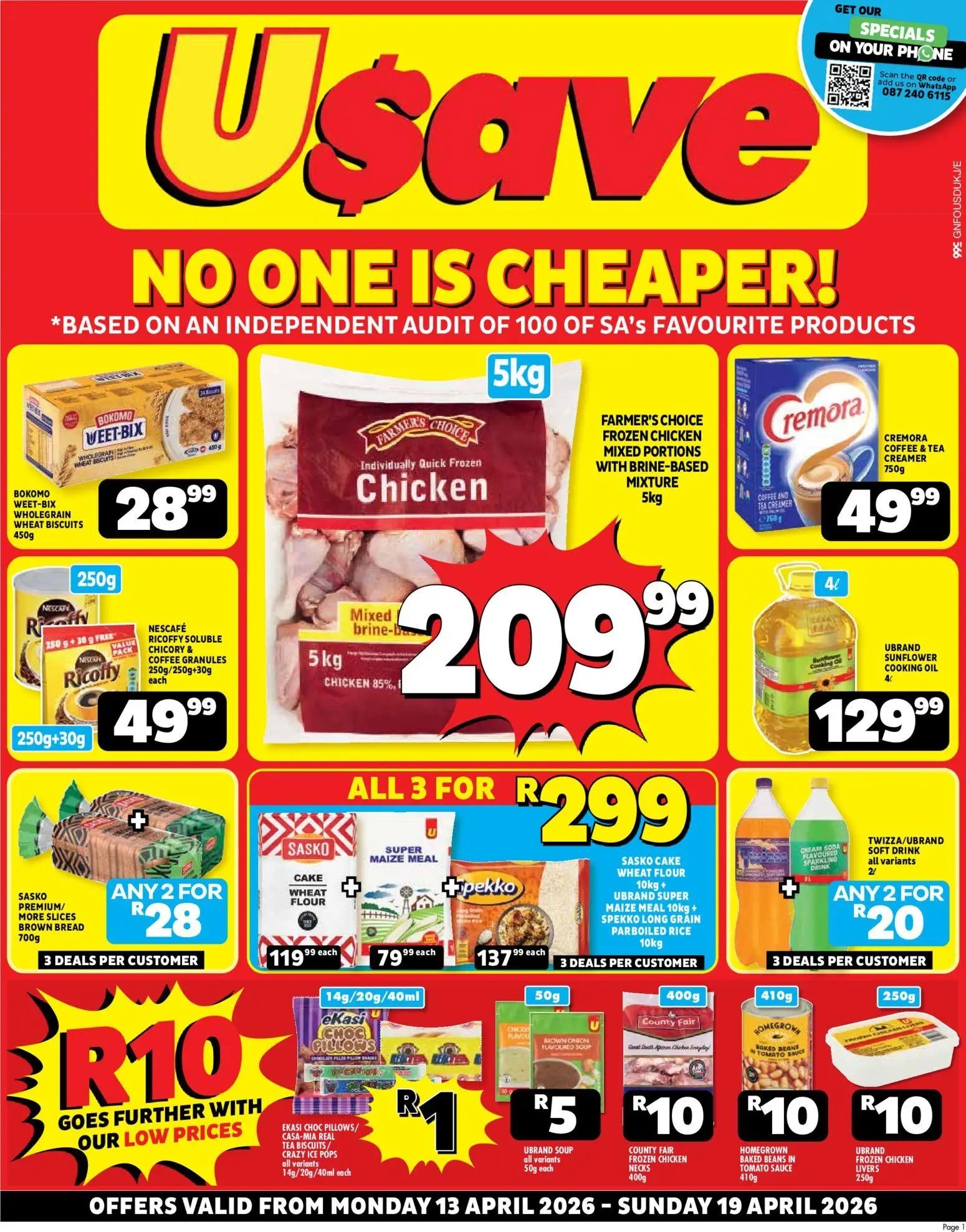 Usave Gauteng Specials