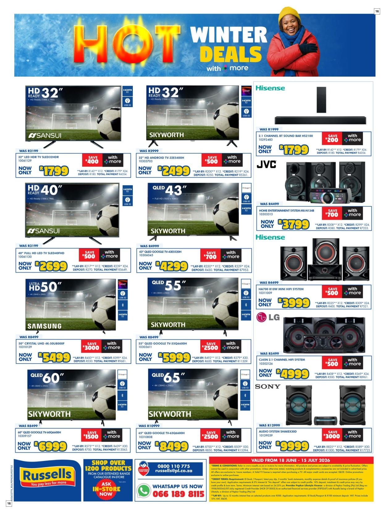 Russells Specials 18 Jun - 15 Jul - Page 16