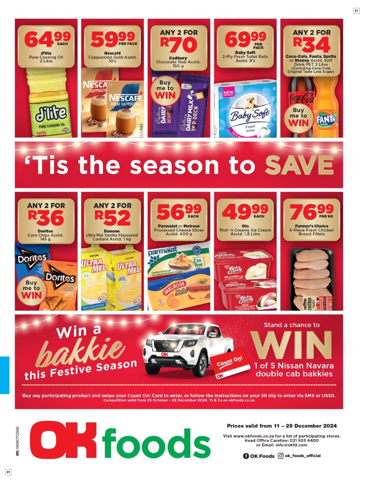 OK Foods Specials 11 Dec - 29 Dec