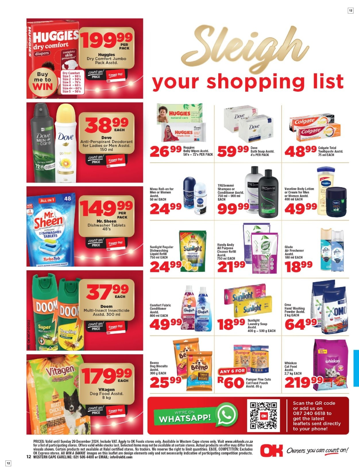 OK Foods Specials 11 Dec - 29 Dec - Page 12