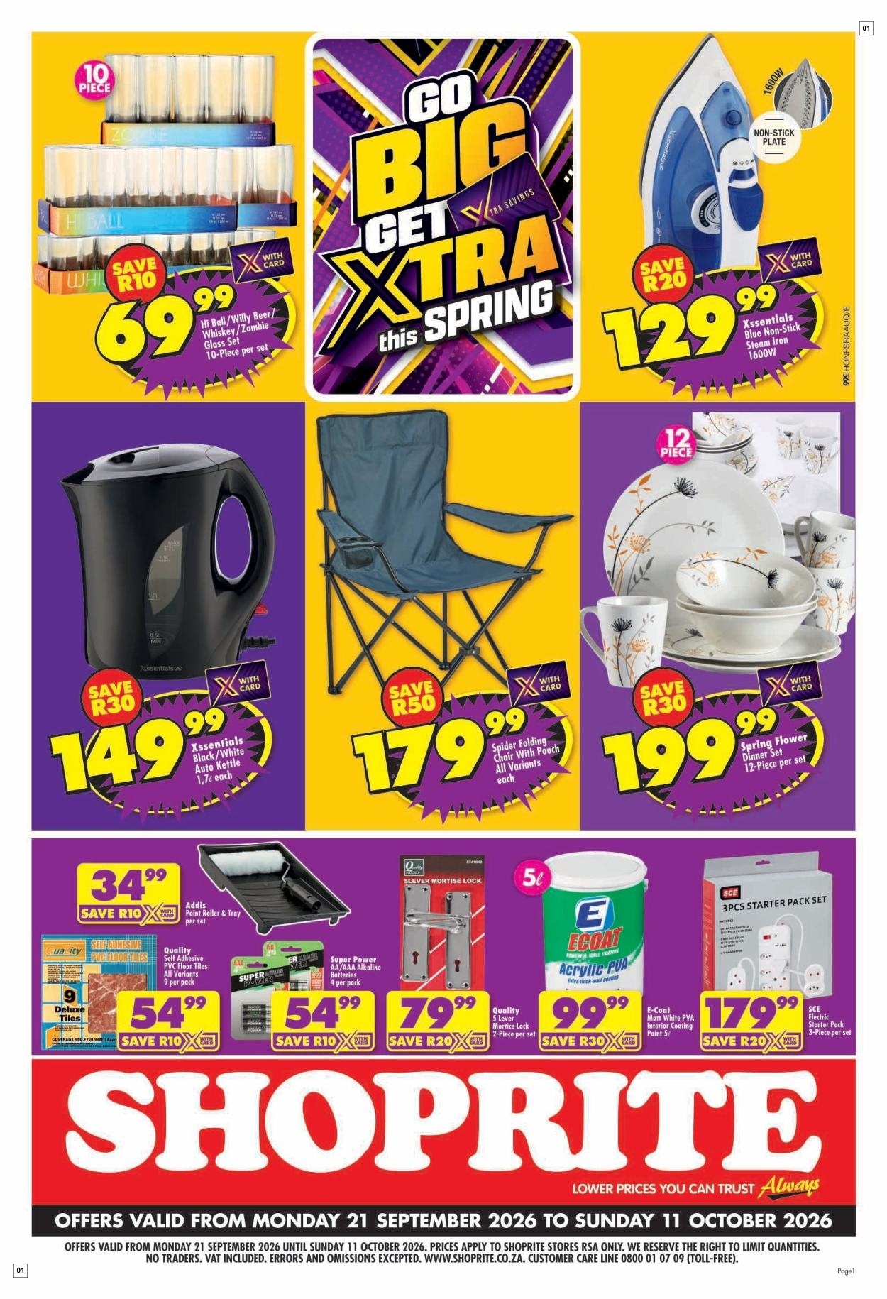Shoprite Xtra Savings Gauteng