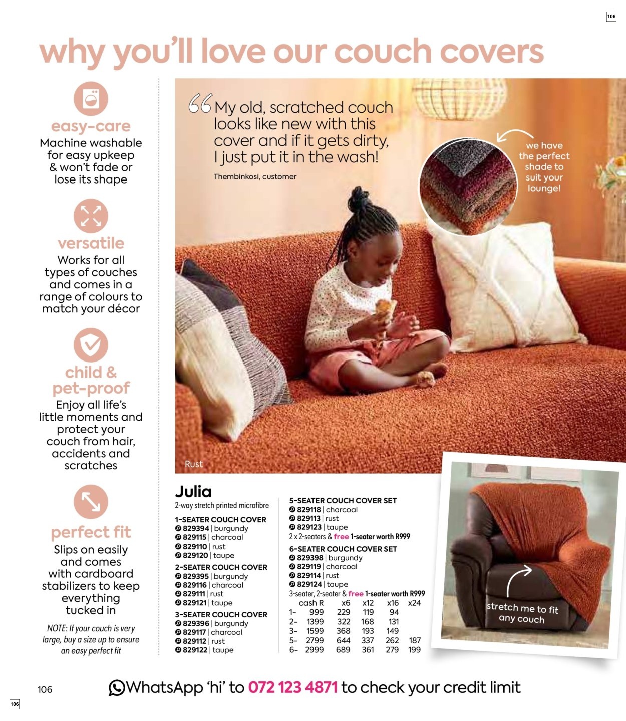 Homechoice Specials 26 Jul - 26 Sept - Page 106