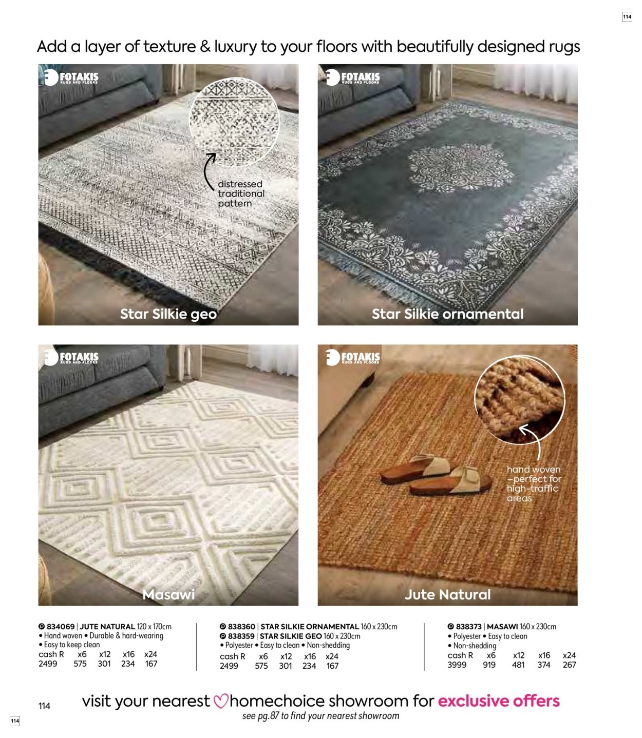 Homechoice Specials 26 Jul - 26 Sept - Page 114