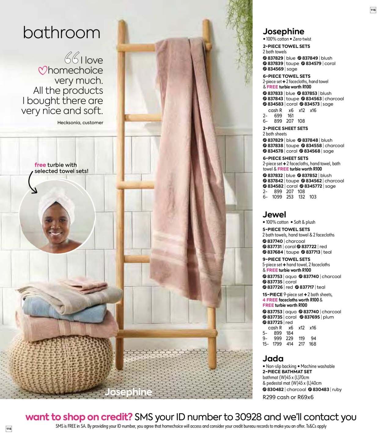 Homechoice Specials 26 Jul - 26 Sept - Page 116