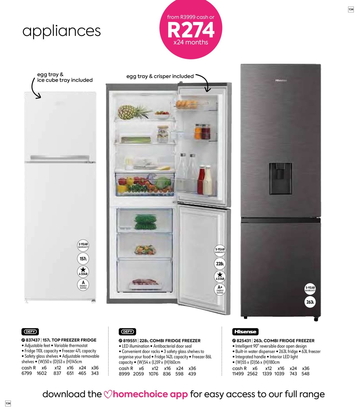 Homechoice Specials 26 Jul - 26 Sept - Page 134