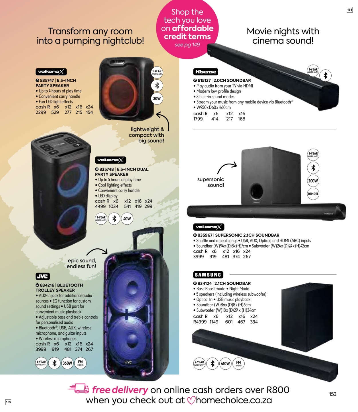 Homechoice Specials 26 Jul - 26 Sept - Page 153