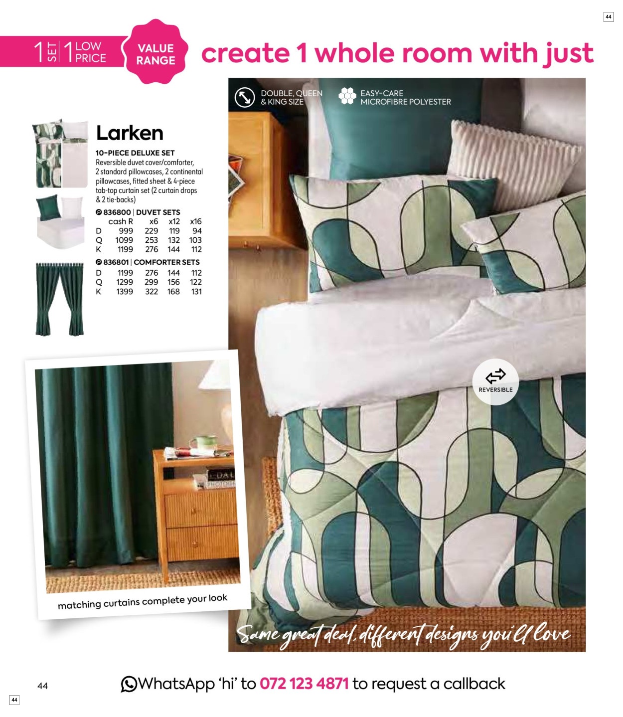 Homechoice Specials 26 Jul - 26 Sept - Page 44