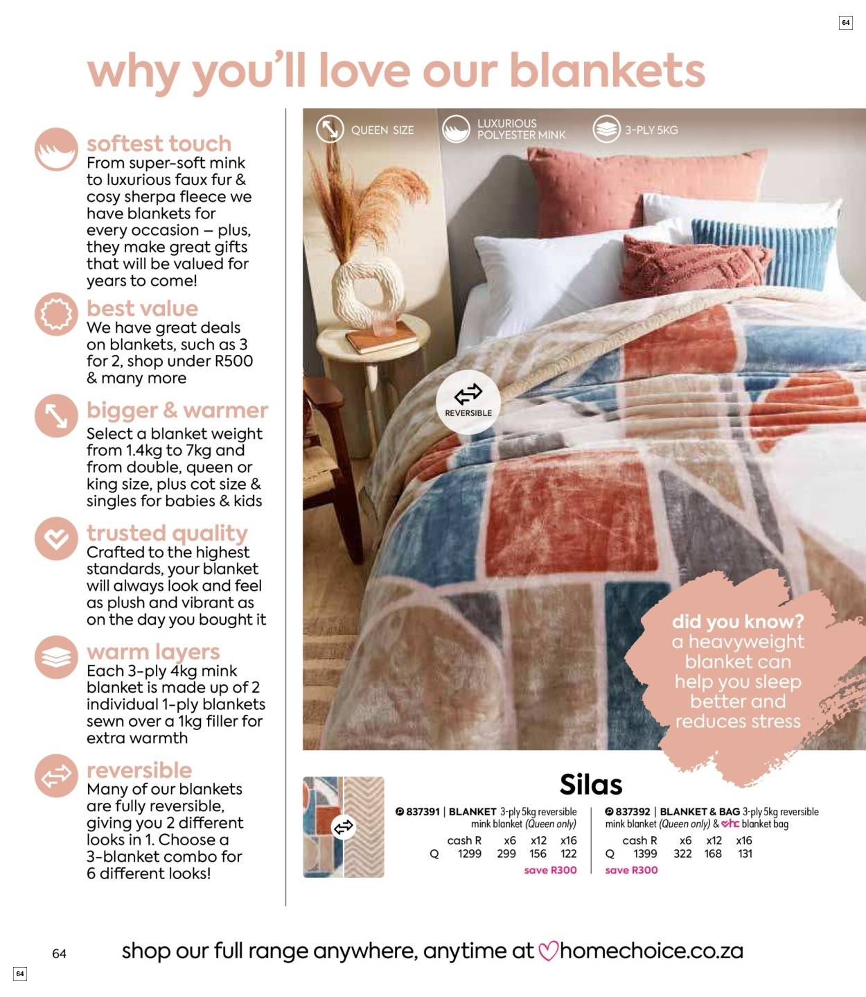 Homechoice Specials 26 Jul - 26 Sept - Page 64