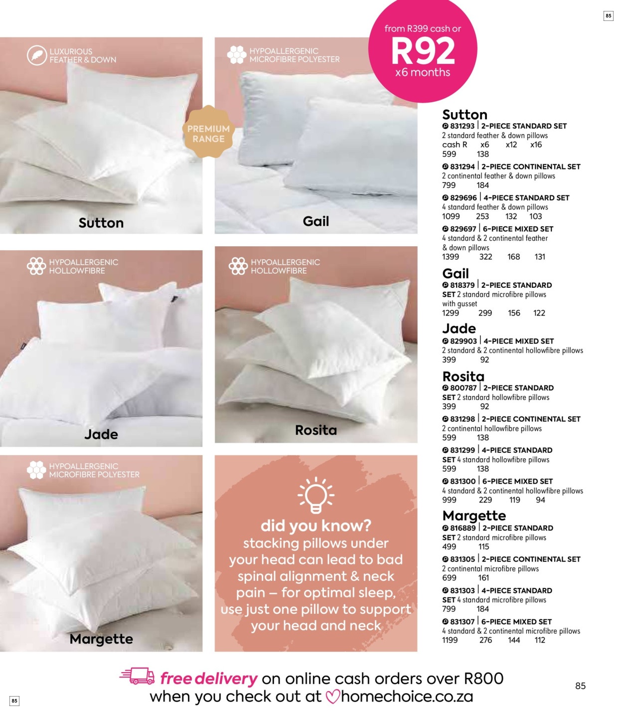Homechoice Specials 26 Jul - 26 Sept - Page 85