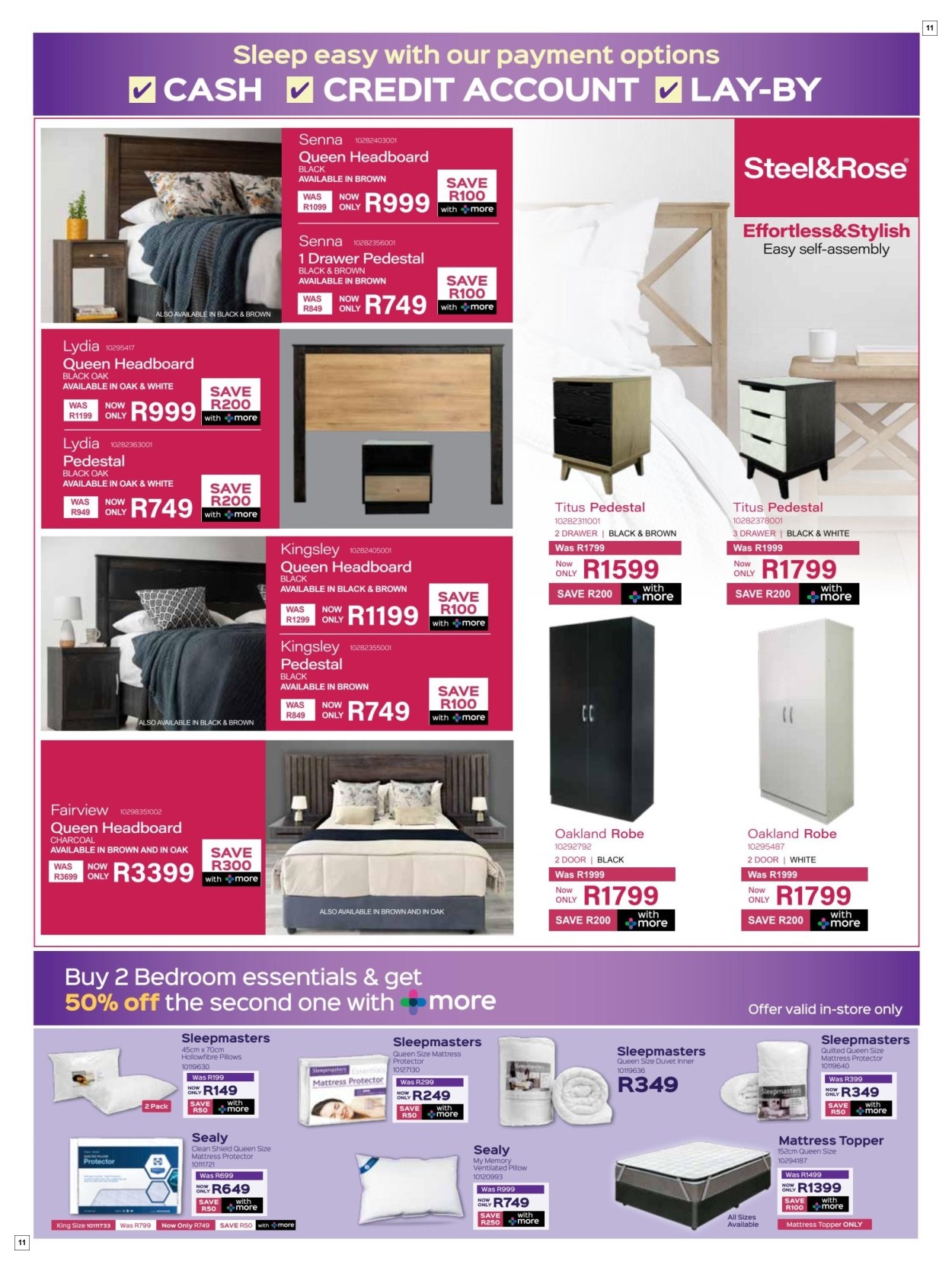 Sleepmasters Specials 27 Dec - 19 Jan - Page 11